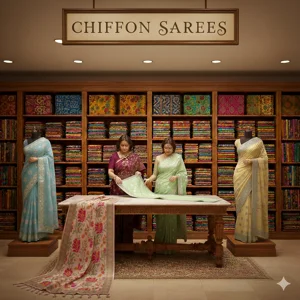 Chiffon Saree