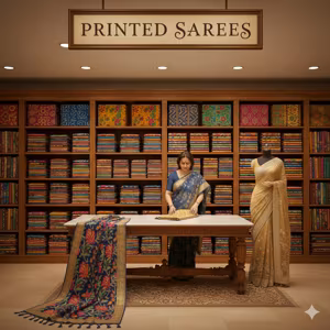 Versatile Saree Printed Saree Edit