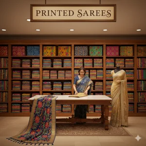 Printed Sarees
