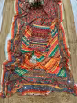 Premium Chinon Saree with Real Mirror Work