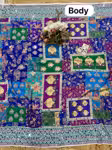 Premium Chinon Saree with Real Mirror Work