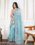 Royal Saree Embroidery Design Collection