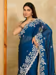 Elegant Soft Silky Saree presenting a Comfortable Slim Fit Drape