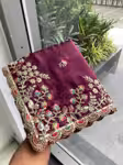 Elegant Soft Silky Saree presenting a Comfortable Slim Fit Drape