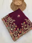 Elegant Soft Silky Saree presenting a Comfortable Slim Fit Drape