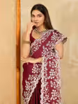 Elegant Soft Silky Saree presenting a Comfortable Slim Fit Drape