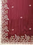 Elegant Soft Silky Saree presenting a Comfortable Slim Fit Drape