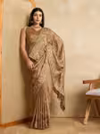 Premium Saree with Party Wear Elements and Intricate Motifs