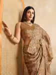 Premium Saree with Party Wear Elements and Intricate Motifs