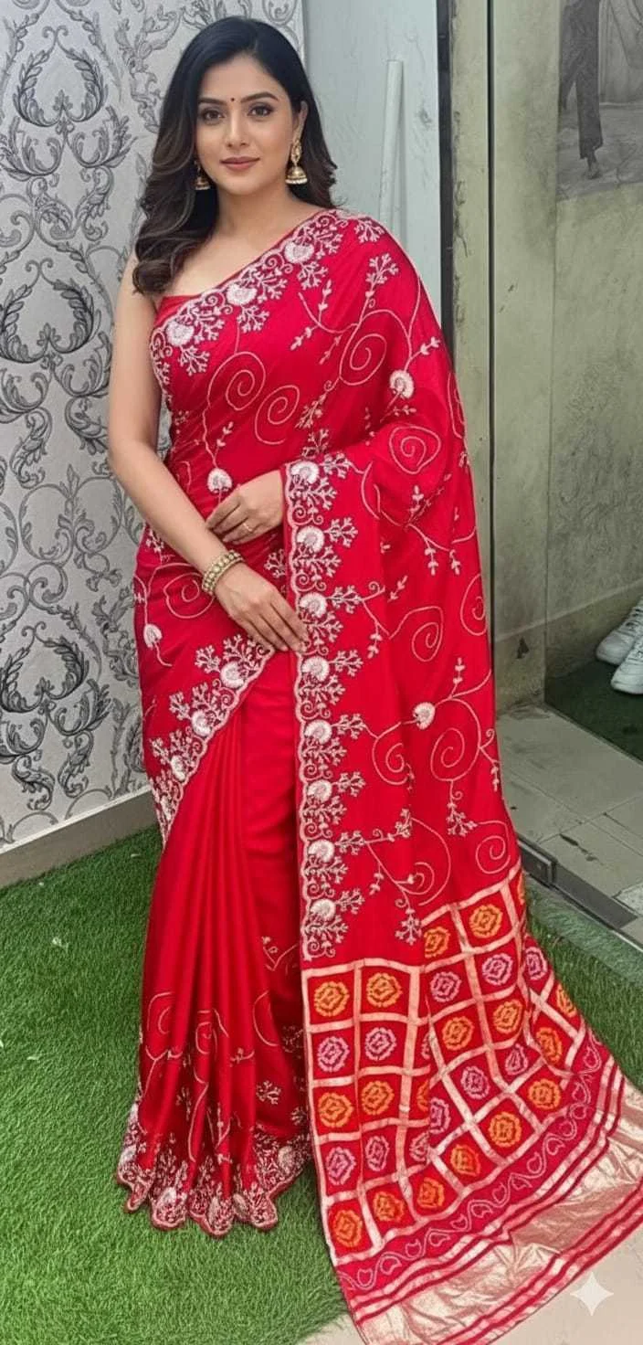 Viscose - Designer and Festive Saree