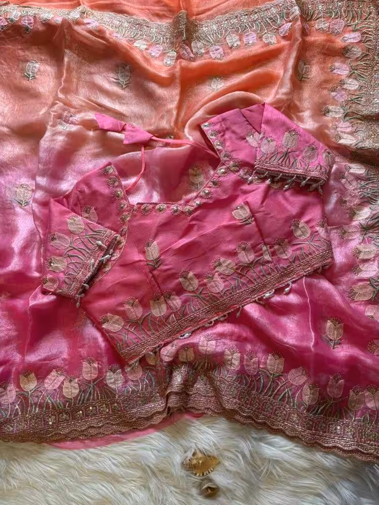 Elegant Silk Saree Blouse Models for Your Special Day