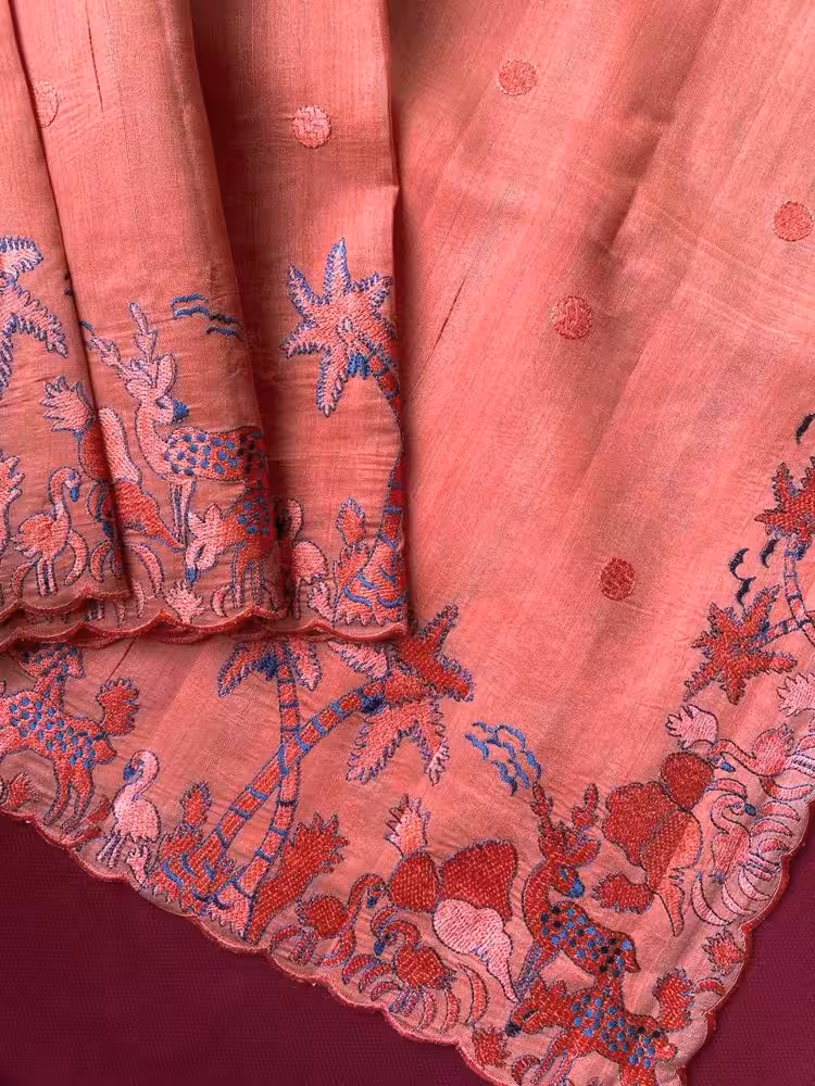 Designer Silk Saree with Blouse for Festive Occasions