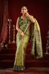 Elegant Gold Border Saree in Heavy Modal Silk