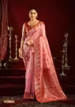 Elegant Gold Border Saree in Heavy Modal Silk