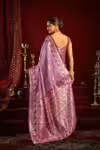 Elegant Gold Border Saree in Heavy Modal Silk