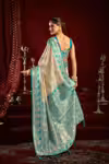 Elegant Gold Border Saree in Heavy Modal Silk