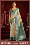Elegant Gold Border Saree in Heavy Modal Silk