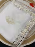 Designer zari kota saree with raw silk blouse